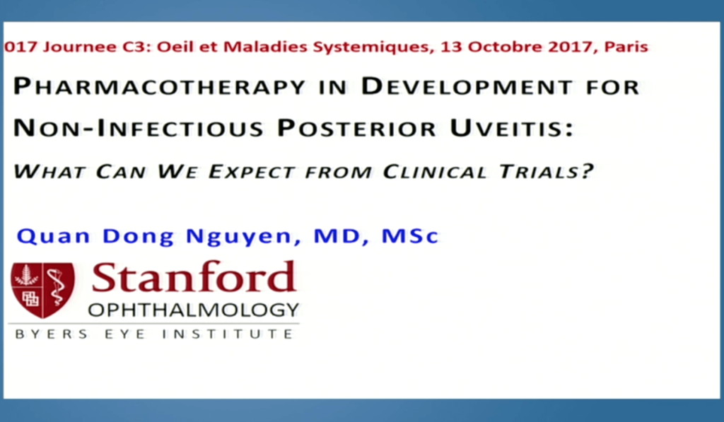 Pharmacotherapy in development for non-infectious posterior uveitis